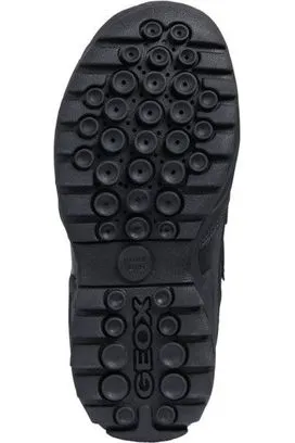 Asics Shoe For Running GEOX Savage J841WB Gortex Black Leather school shoes