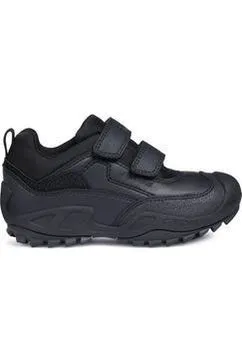 GEOX Savage J841WB Gortex Black Leather school shoes Asics Tiger Wrestling Shoes For Sale