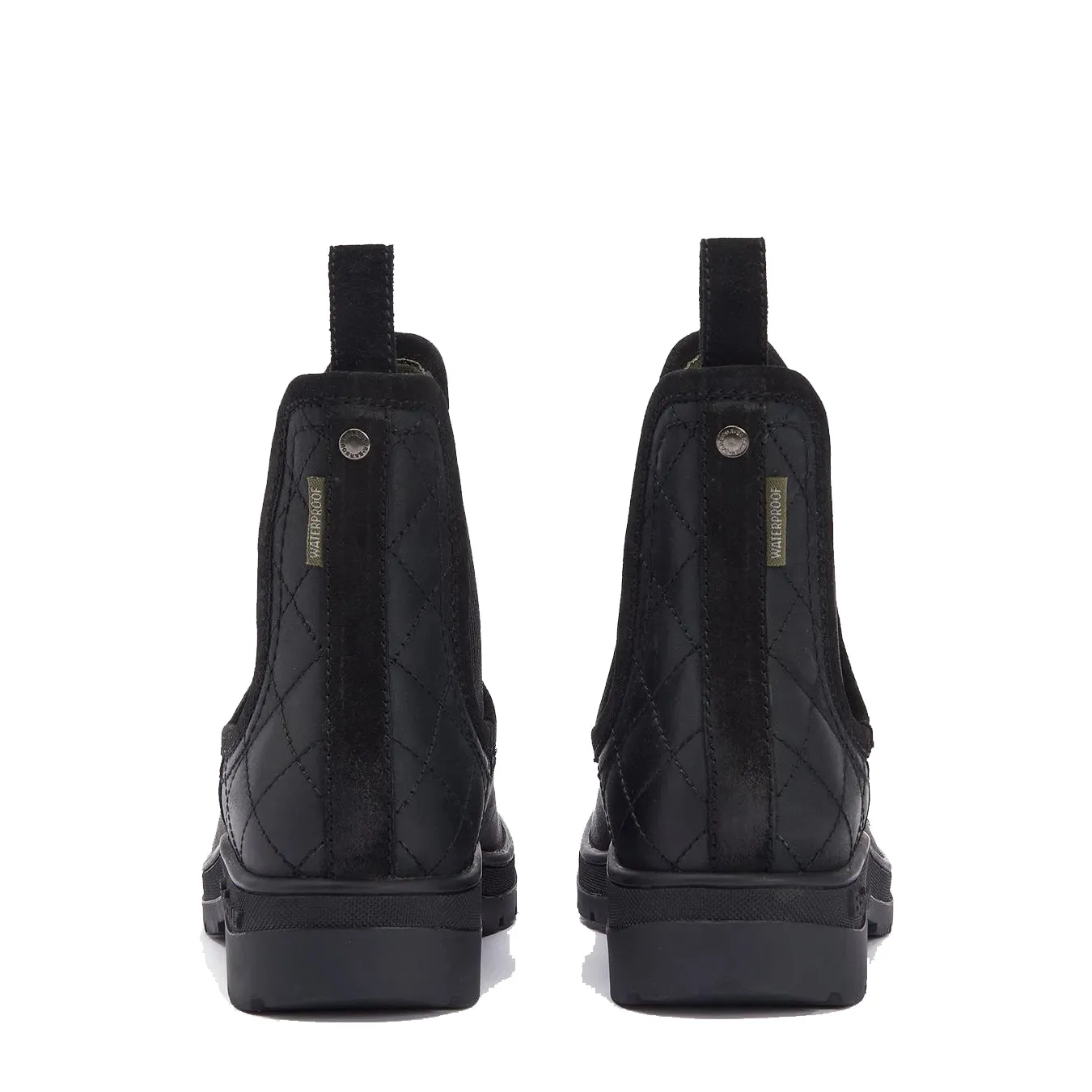 Low Heel Barbour Womens Birch Chelsea Boot Black