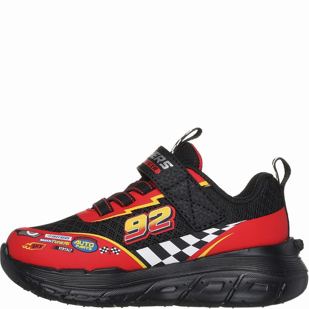 Skechers Skech Tracks Trainers Thick sole Step Safe