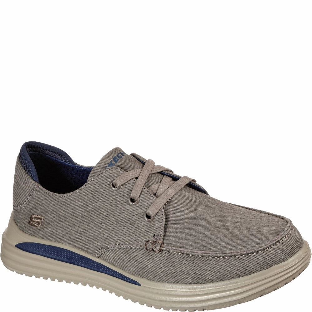 ElasticMaterial Leather   upper Skechers Proven Forenzo Shoe