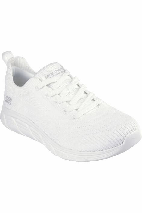 Foot Balance Skechers Ladies 117591  BOBS BFLEX LOGRACEFUL STRIDE in White