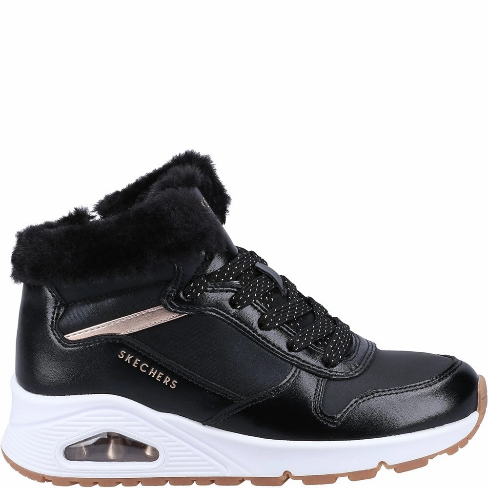 Skechers Street Uno Cozy On Air Boot Easy Slip On Class Day