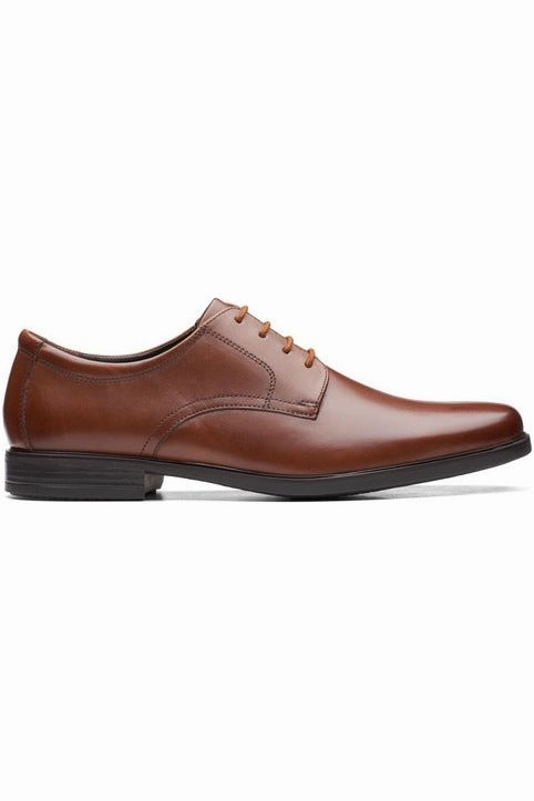 Clarks Howard Walk Dark Tan Leather Walk Tour