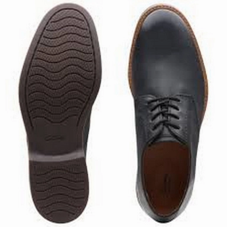 Loafer Style Clarks Atticus Lace- Dark Grey