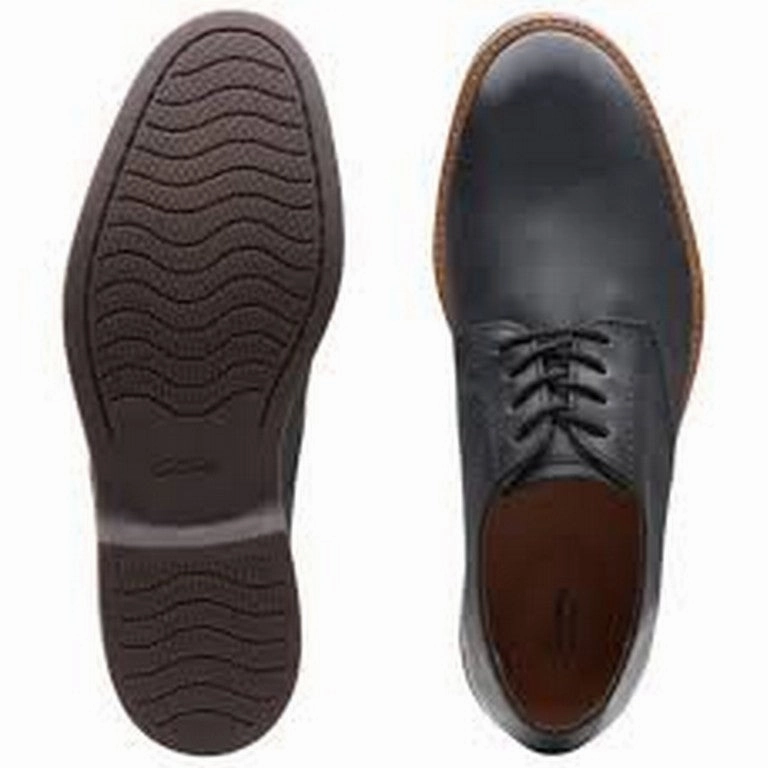 Clarks Atticus Lace- Dark Grey Stylish Footwear All Step