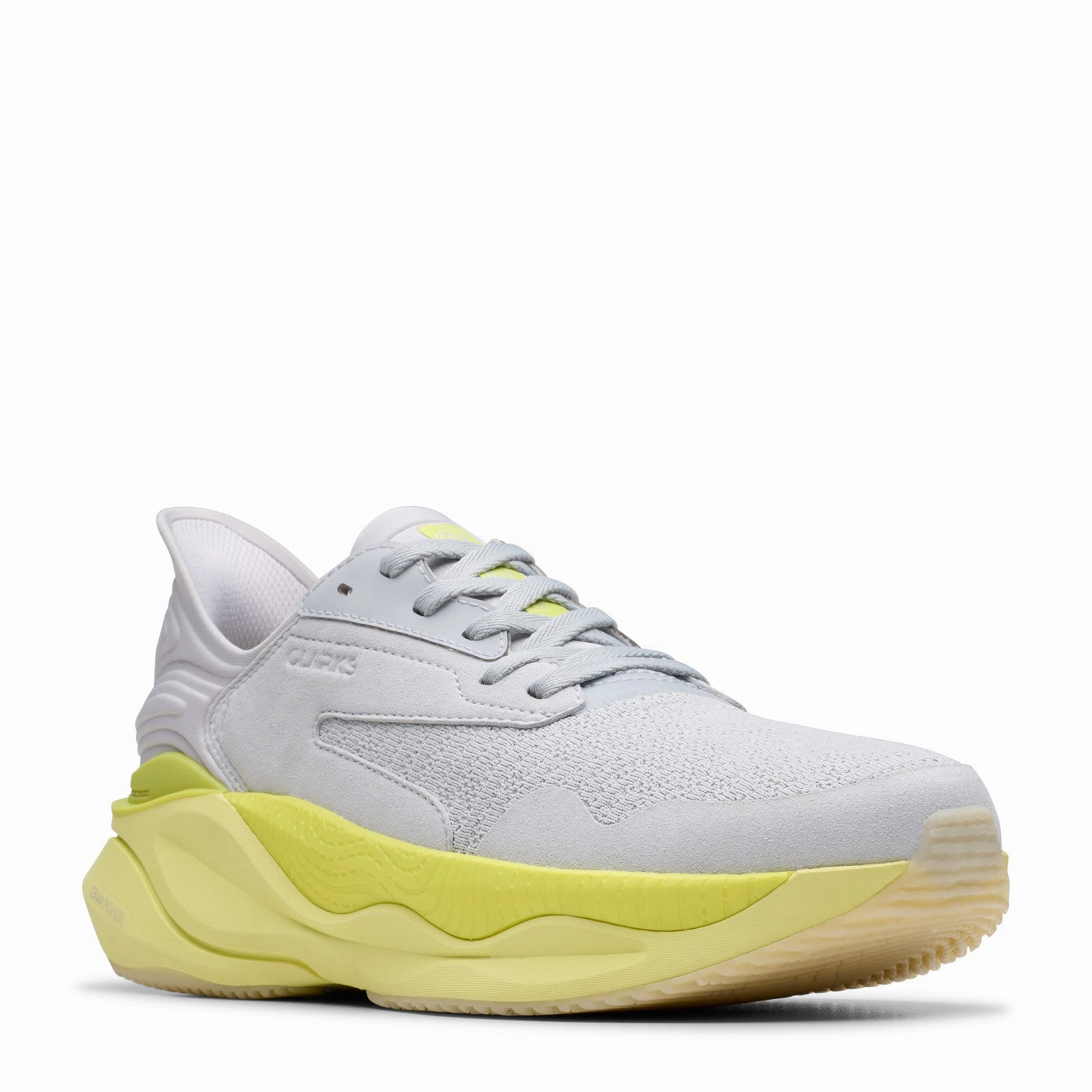 ElasticMaterial Round Toe Men's Clarks, Clarks Pace Walking Shoe