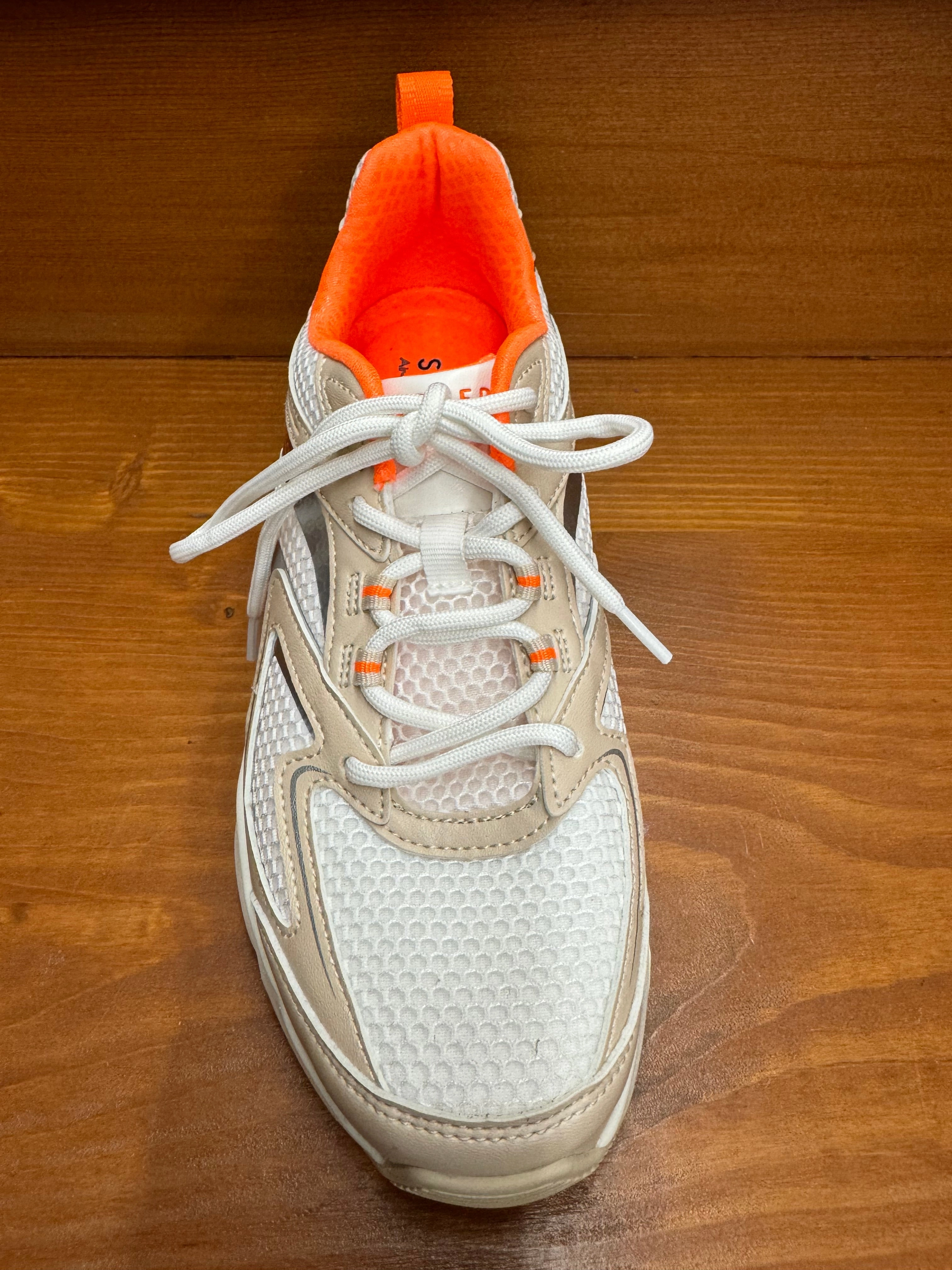 Pastel color Skechers Terti Airy Natural/Orange 177426 NTOR