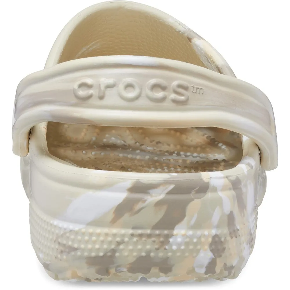 Warm Feel Padded Crocs Unisex Classic Marbled Clog