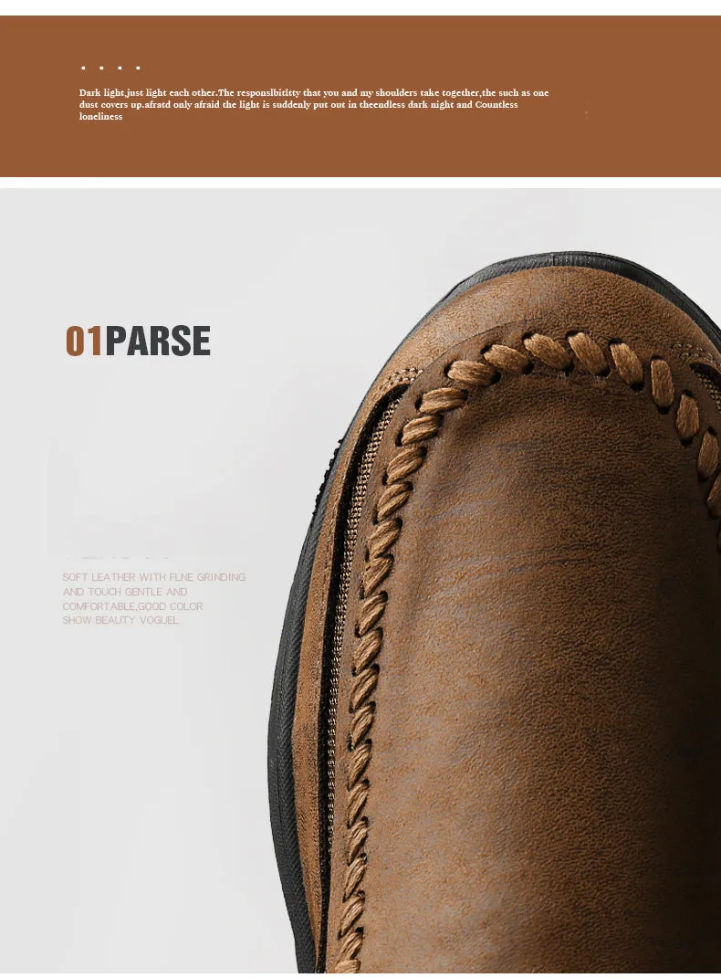 Men Casual Shoes Loafers Sneakers 2019 New Fashion Handmade Retro Leisure Loafers Shoes Zapatos Casuales Hombres Men Shoes Best Socks For Penny Loafers