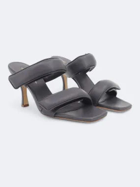 Cheap Bottom Heel Shoes Women's Plain High Heeled Shoes,Dark Grey