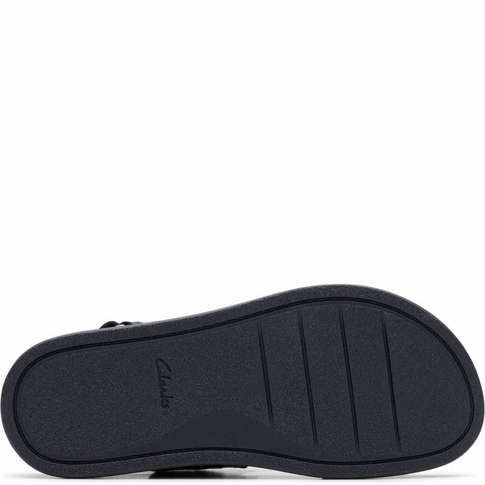 Clarks Arwell Glide Sandals Padded Touch Open Feel