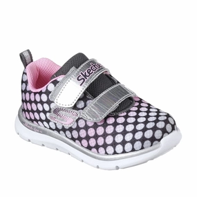 Skechers Skech-Lite Lil' Dots Touch Fastening Trainer All People