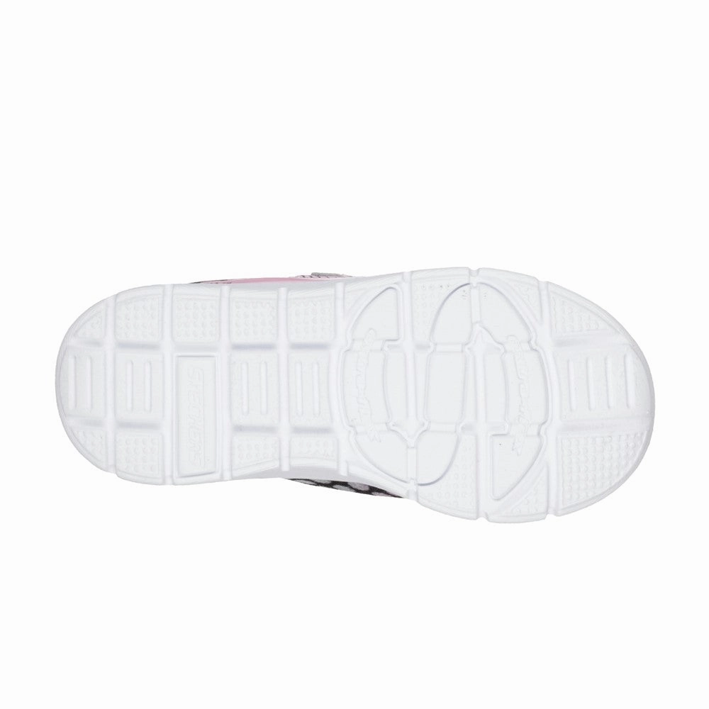 Lake Trek Quick Gear Skechers Skech-Lite Lil' Dots Touch Fastening Trainer