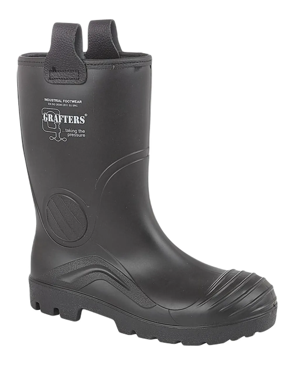 Grafters Full Safety Waterproof Rigger Boots Best Soft Sole Work Boots