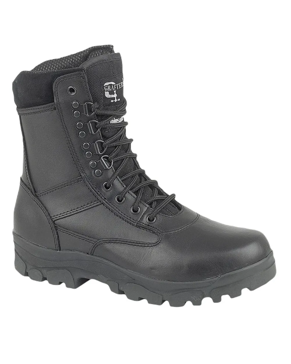 Grafters Top Gun Combat Boots Best Pull On Work Boots For Construction