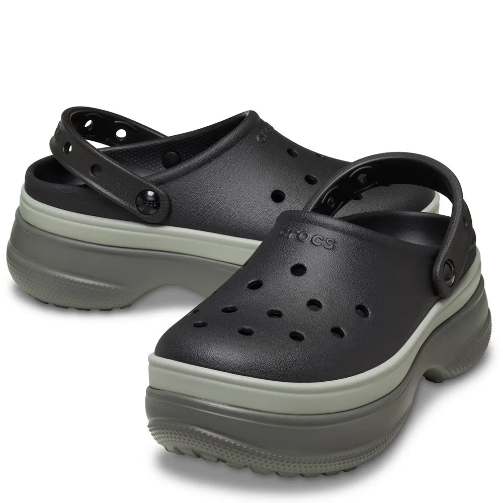 Crocs Unisex Classic Stacked Clog Classic Sandals