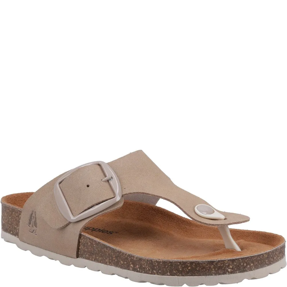 Hush Puppies Billie Toepost Sandal Pool Fun Walk Lightly