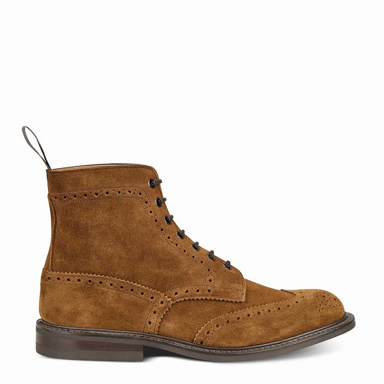 Trickers Stow Country Boot Lightweight Snuff Anti   Fatigue Chunky Sole