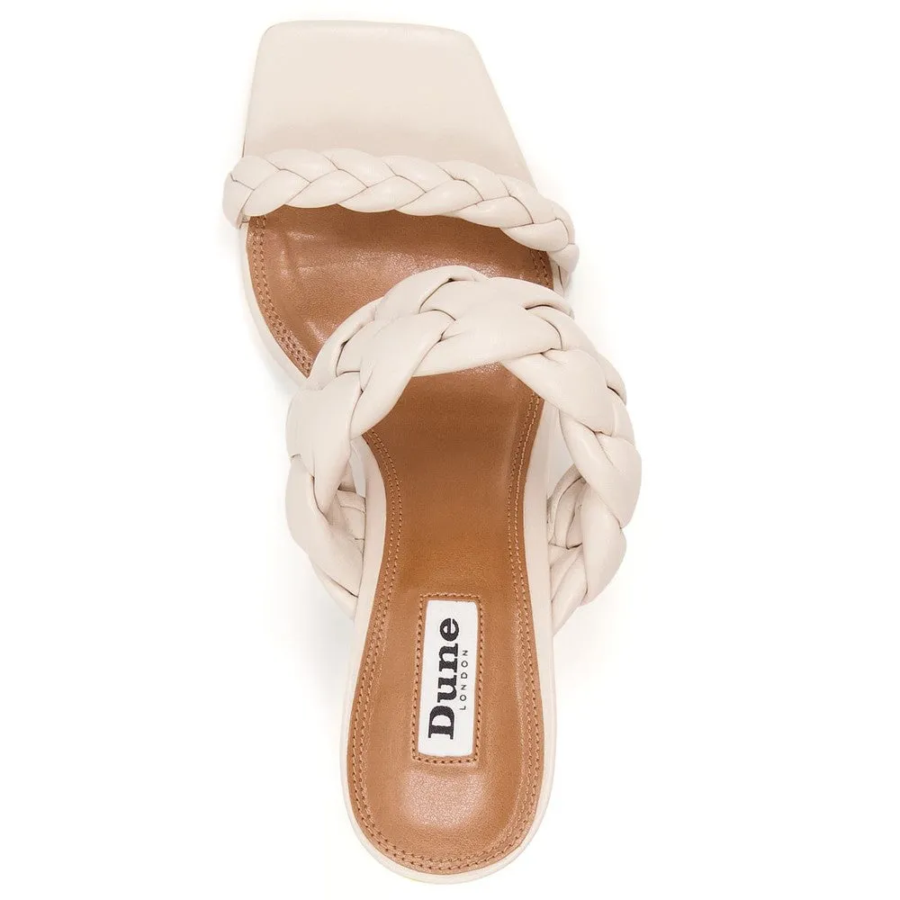 Dune Message Mule No Stress Removable Footbed