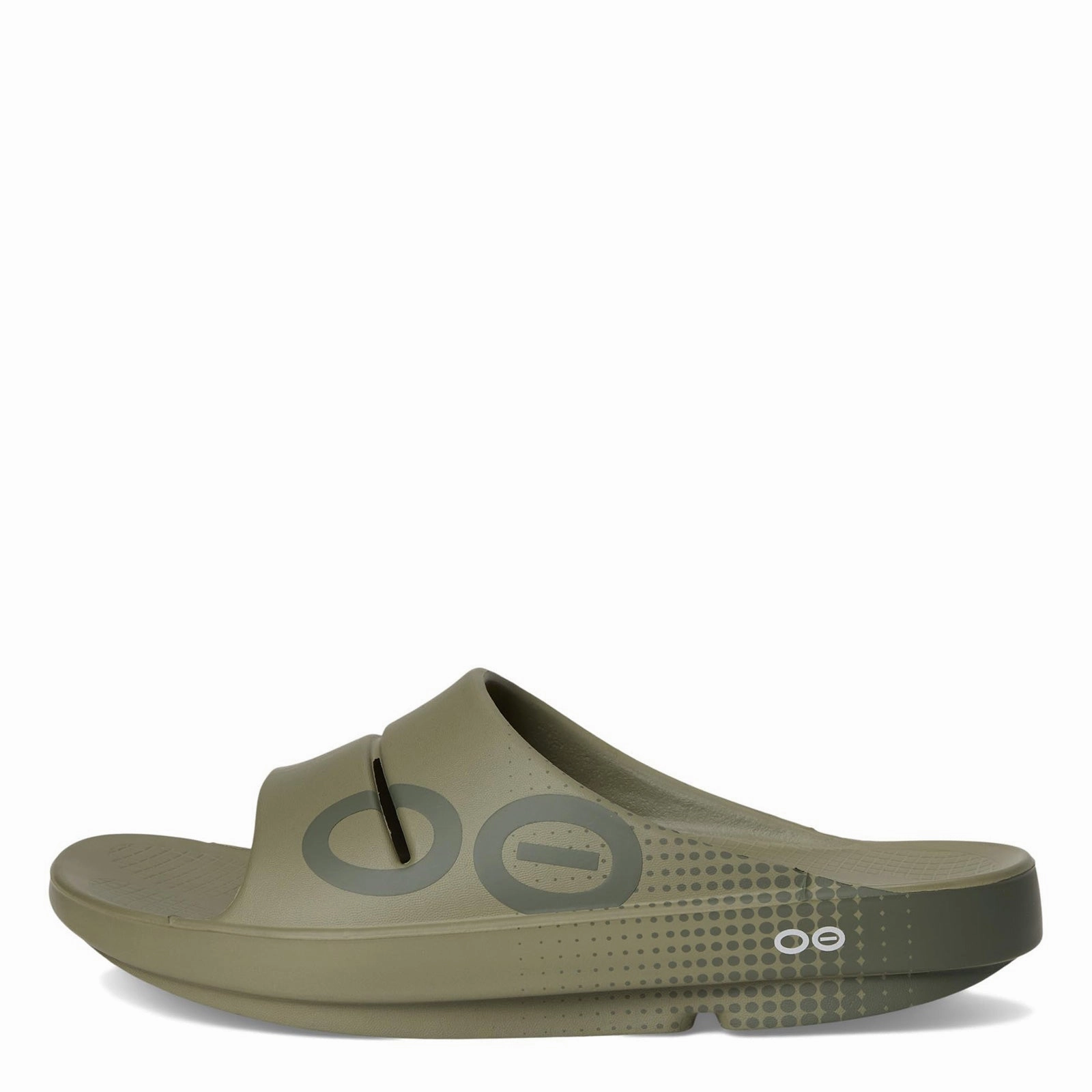 Minimal Design Relaxed Footwear for Summer Men's Oofos, OOahh Sport Slide Sandal
