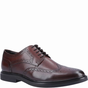 Hush Puppies Kingston Brogue Polished Surface Euro Shade