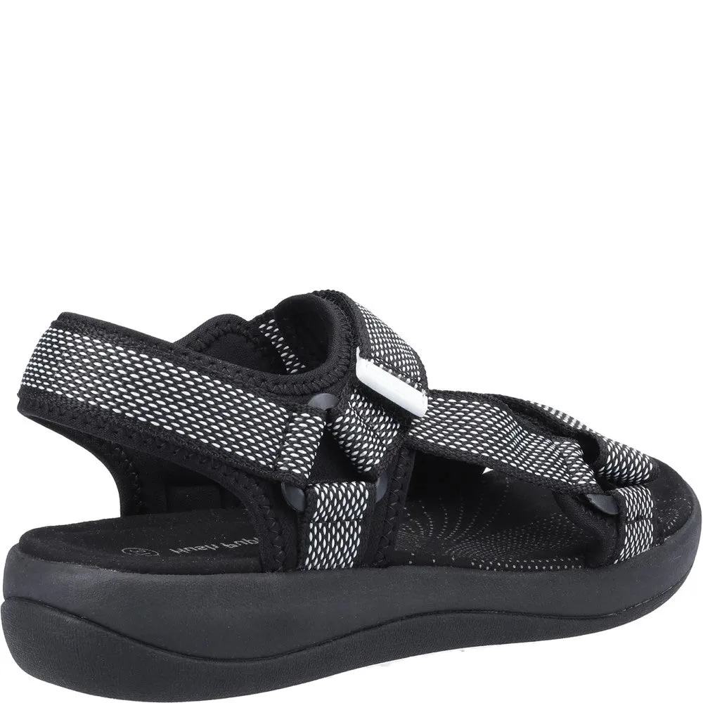 Hush Puppies Sara Quarter Strap Sandal Padding Around Ankle Comfy Flip-flops