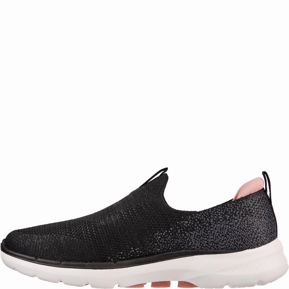 Campus Look Beach Friendly Skechers Go Walk 6 Glimmering Trainers