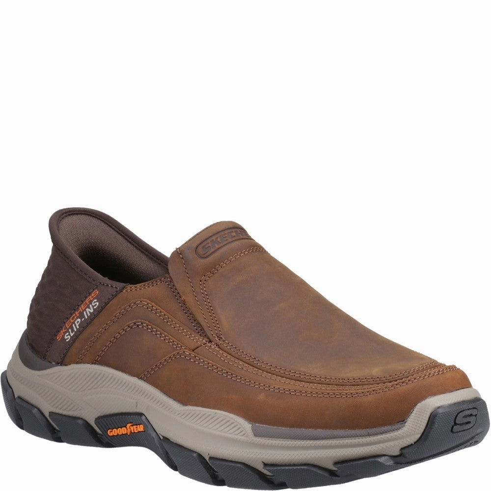 Skechers Respected Elgin Wide Fit Shoes Commuter Fit Quick Steps