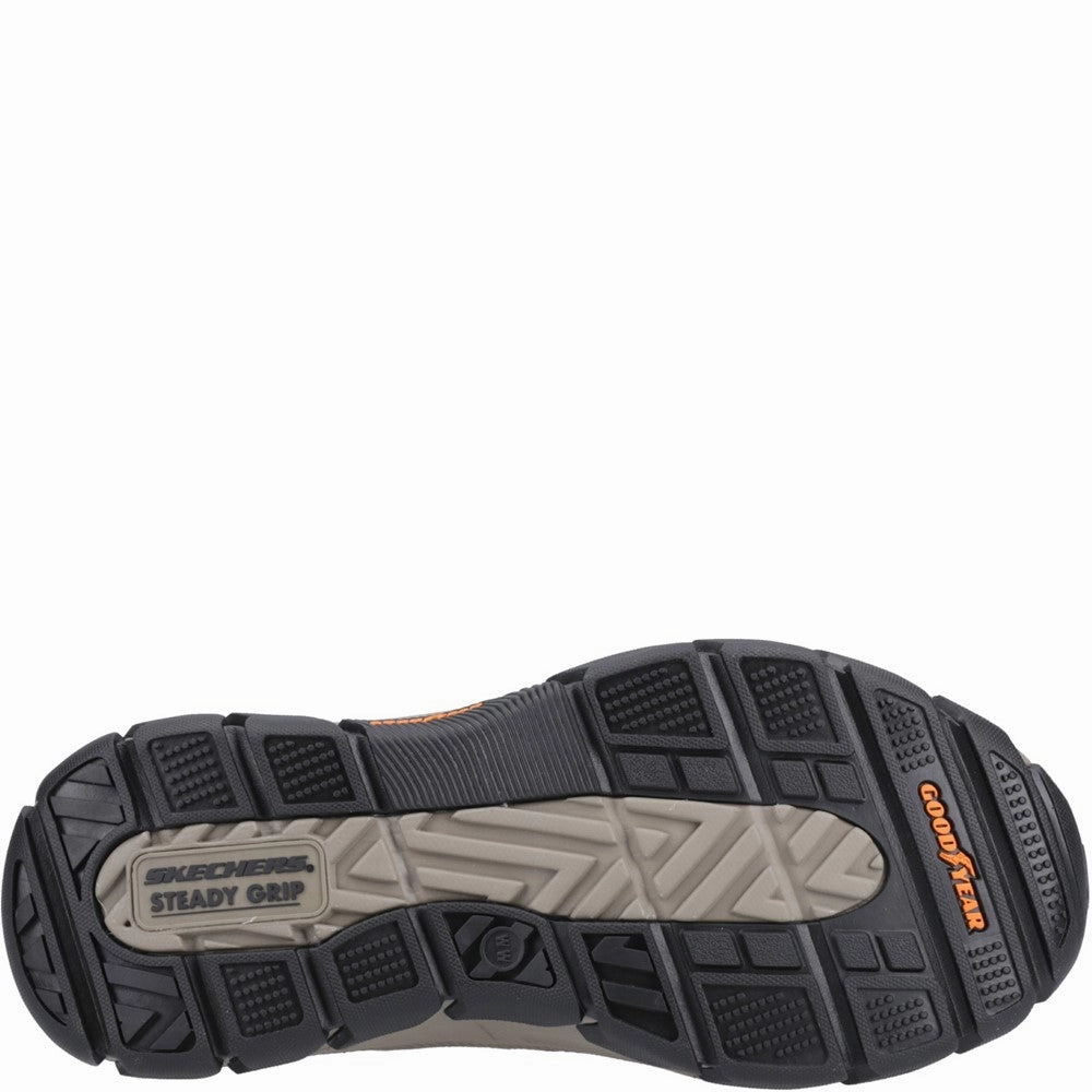 Bridge Jog Skechers Respected Elgin Wide Fit Shoes