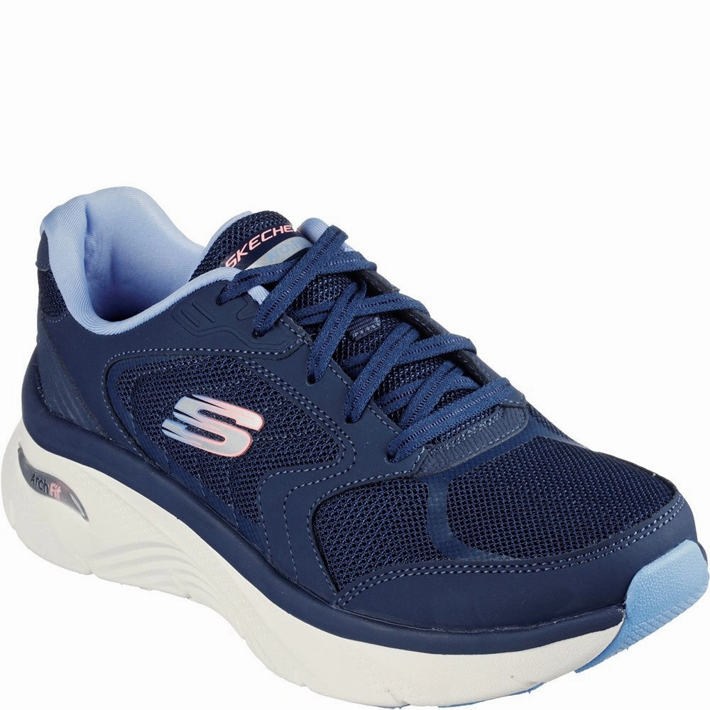 Skechers Arch Fit D'Lux Shoe Outdoor Wear Wood Step