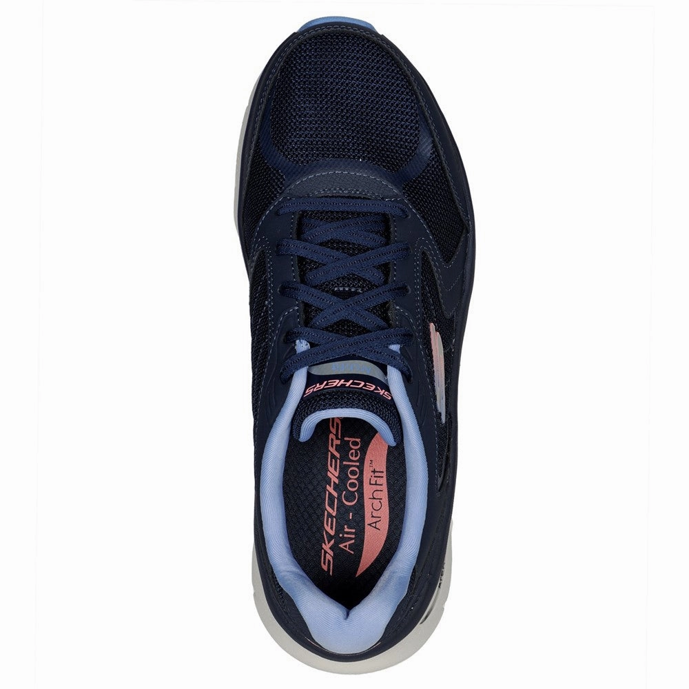 Breathable Material Urban Trek Skechers Arch Fit D'Lux Shoe