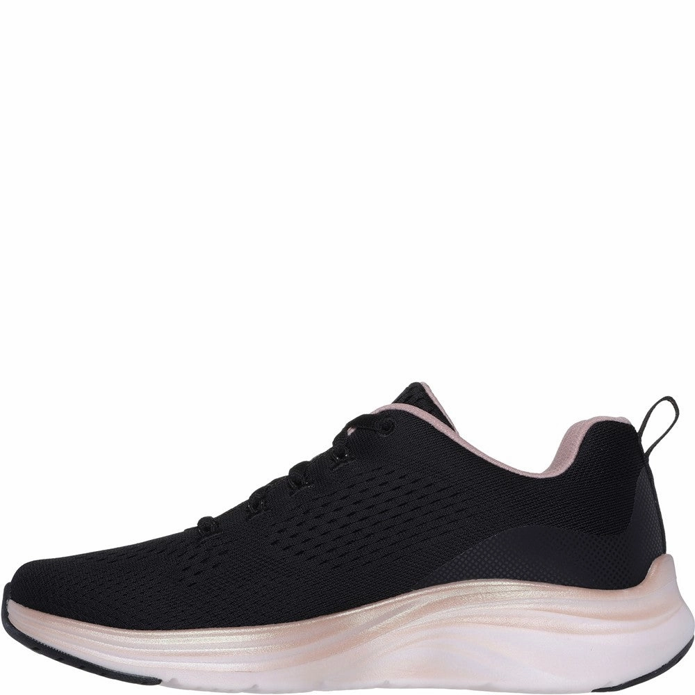 running in the snow versatile function shoes Skechers Vapor Foam - Midnight Glimmer Shoe