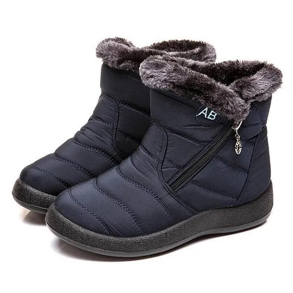 OrthoFit Soft Sole Winter Boots Womens Vans Standard Zip Snow Boots