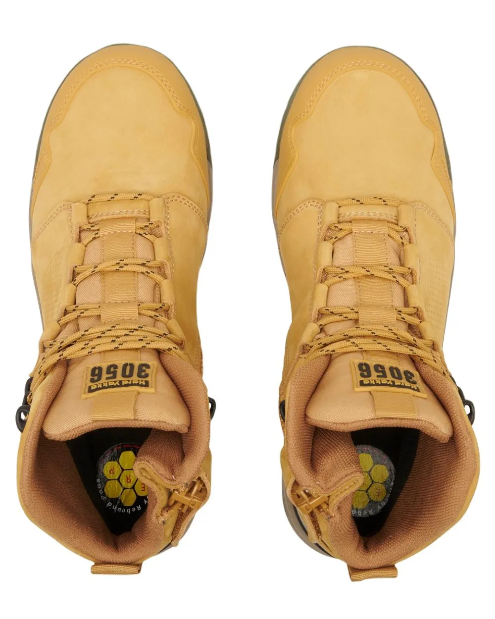 Hard Yakka Mens 3056 S7S 6 Safety Boots Best Arch Support Insoles For Work Boots