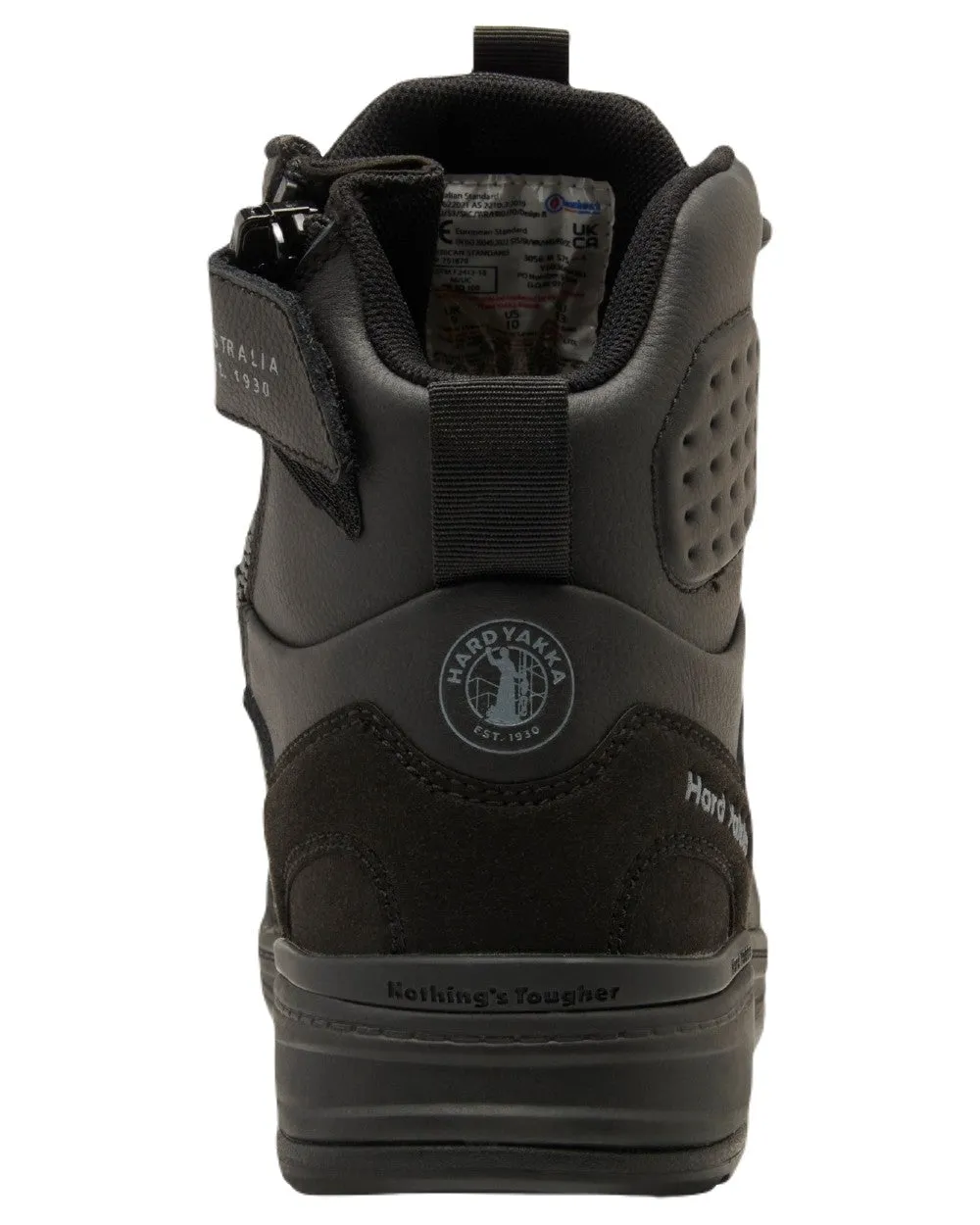 Sierra Wide Square Toe Work Boots Hard Yakka Mens 3056 S7S 6 Safety Boots