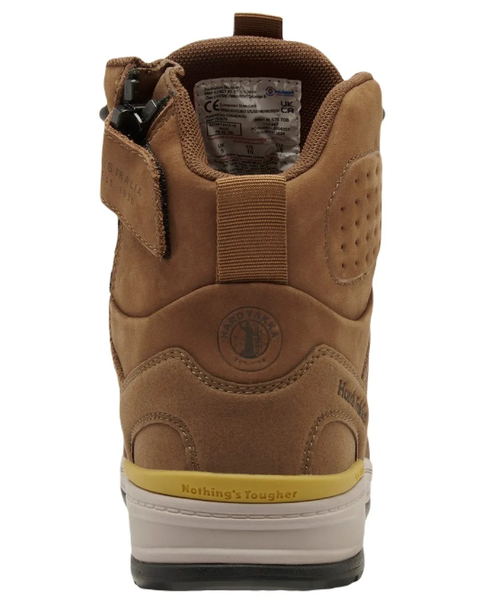 Hard Yakka Mens 3056 S7S 6 Safety Boots Comfortable Work Boots For Standing All Day