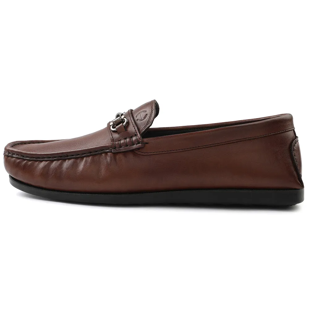 Tassel Suede Loafers Healers Brown Casual Loafers For Men S201-01 By Liberty