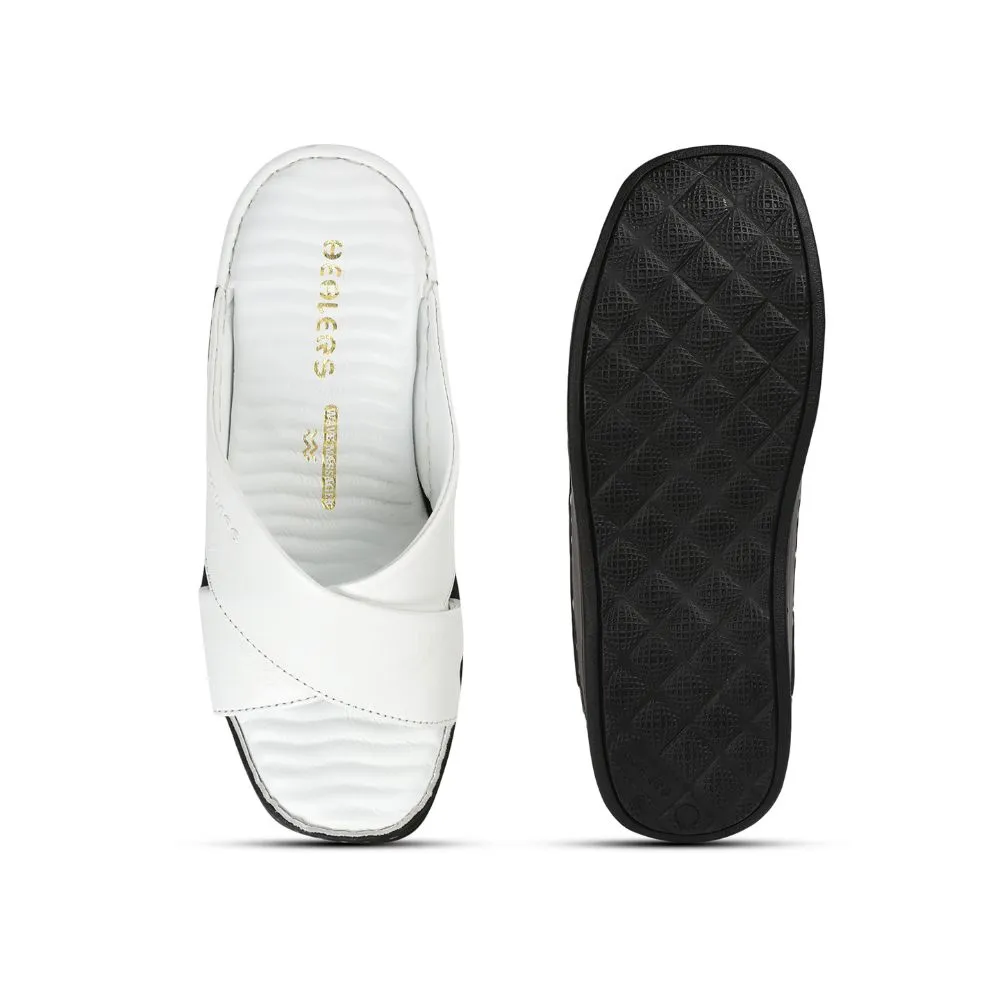 Slippers Band Healers By Liberty Men 2191-700 White Casual Slippers