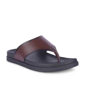 Healers Casual Brown Slipper For Men MSL-3 By Liberty Softball Slippers