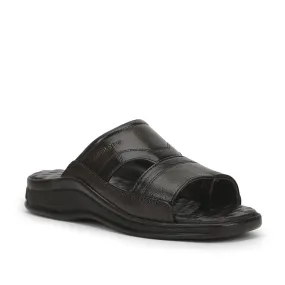 Healers Casual Slippers For Men (Brown) 2050-803D By Liberty Australian Made Slippers