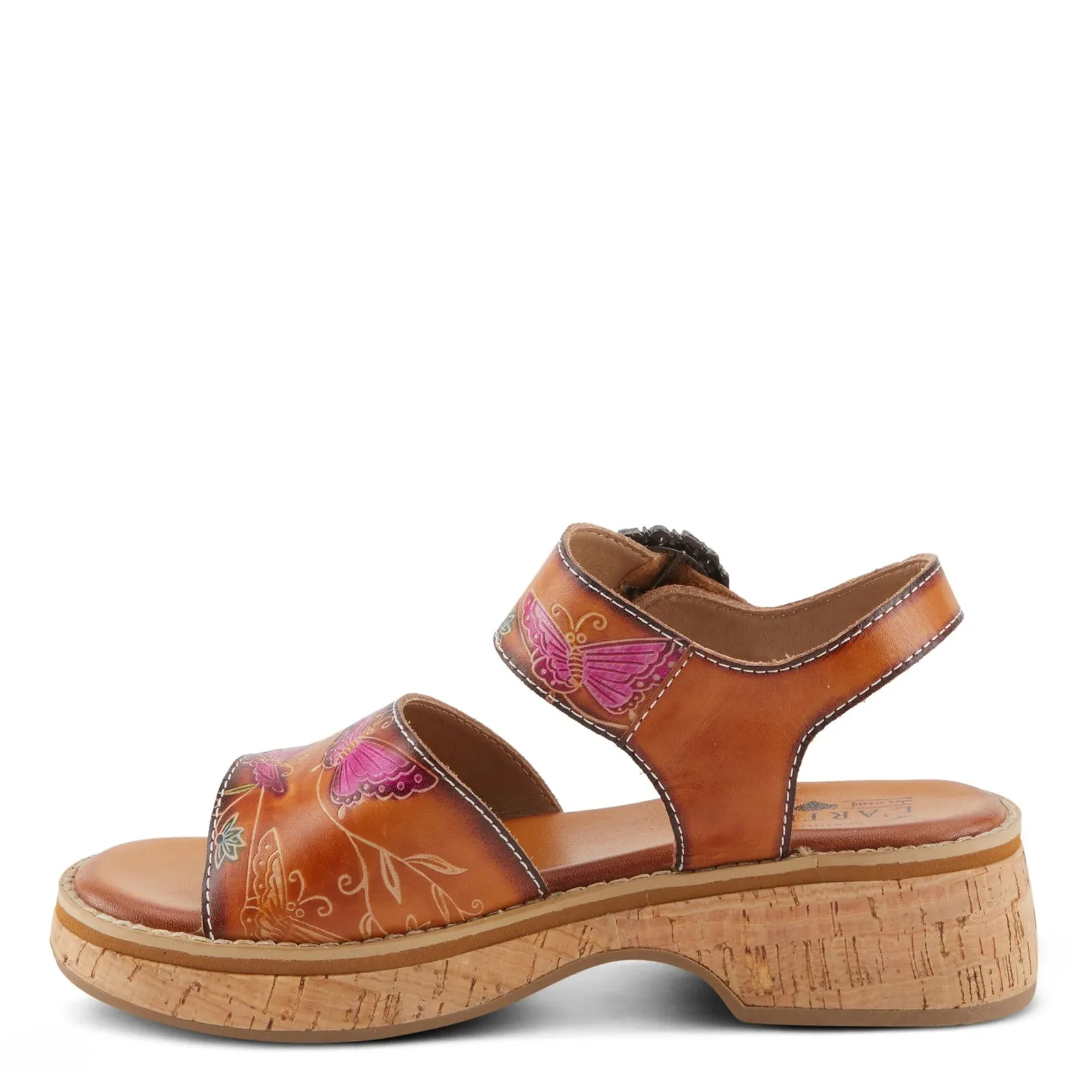 Women's L'Artiste By Spring Step, Kenna Sandal Cushioned Long Hour