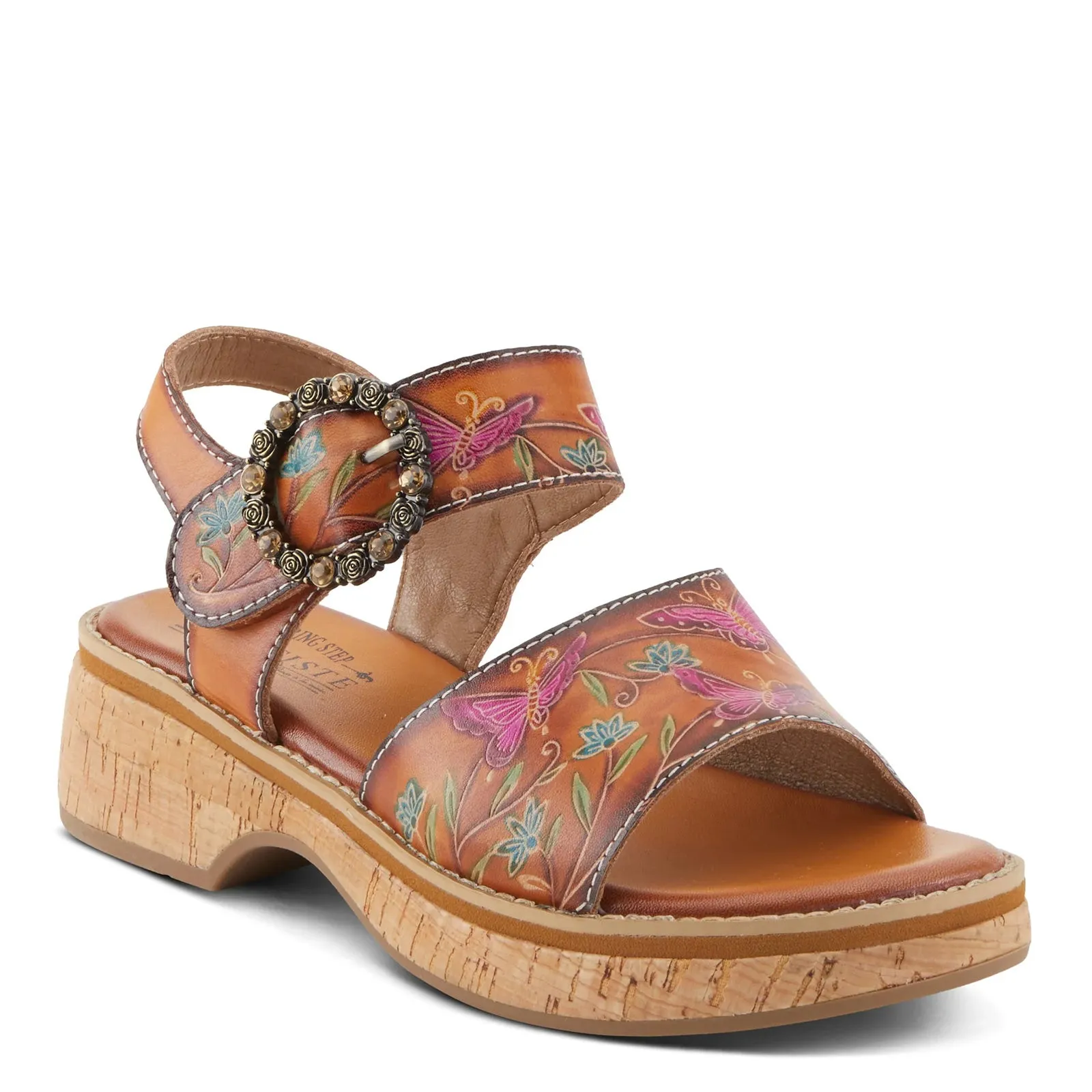 Sandal Clasps Women's L'Artiste By Spring Step, Kenna Sandal