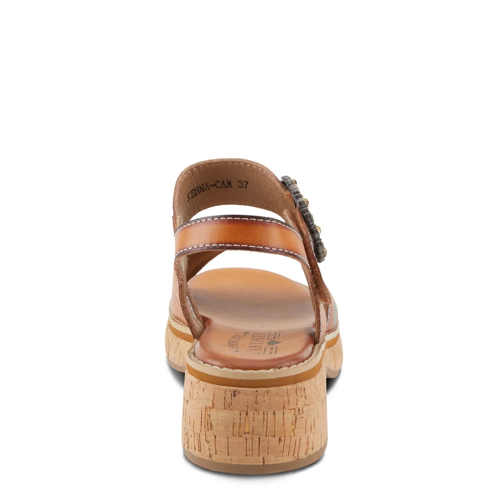 Comfortable all-day wear Thin strap Women's L'Artiste By Spring Step, Kenna Sandal
