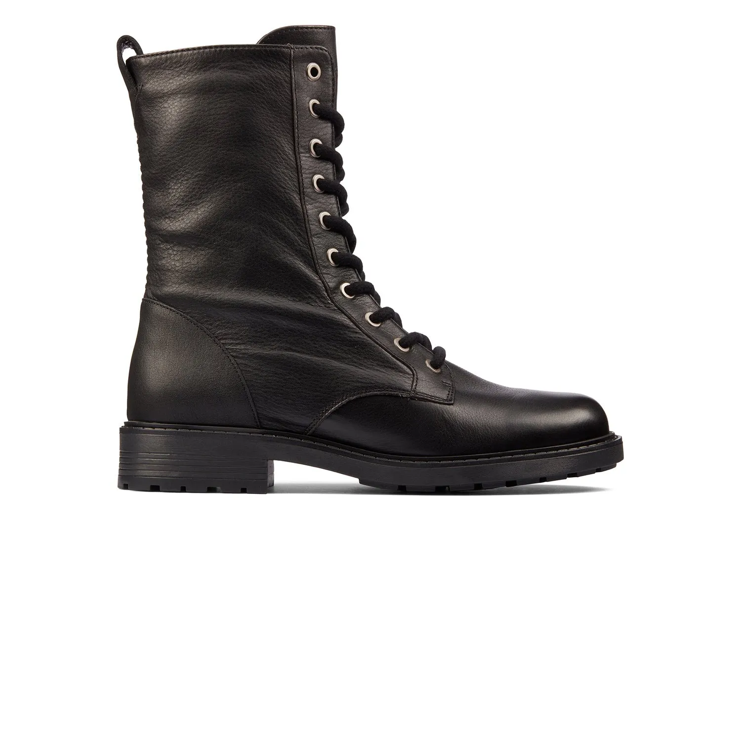 Elastic Collar Orinoco2 Style Black Leather