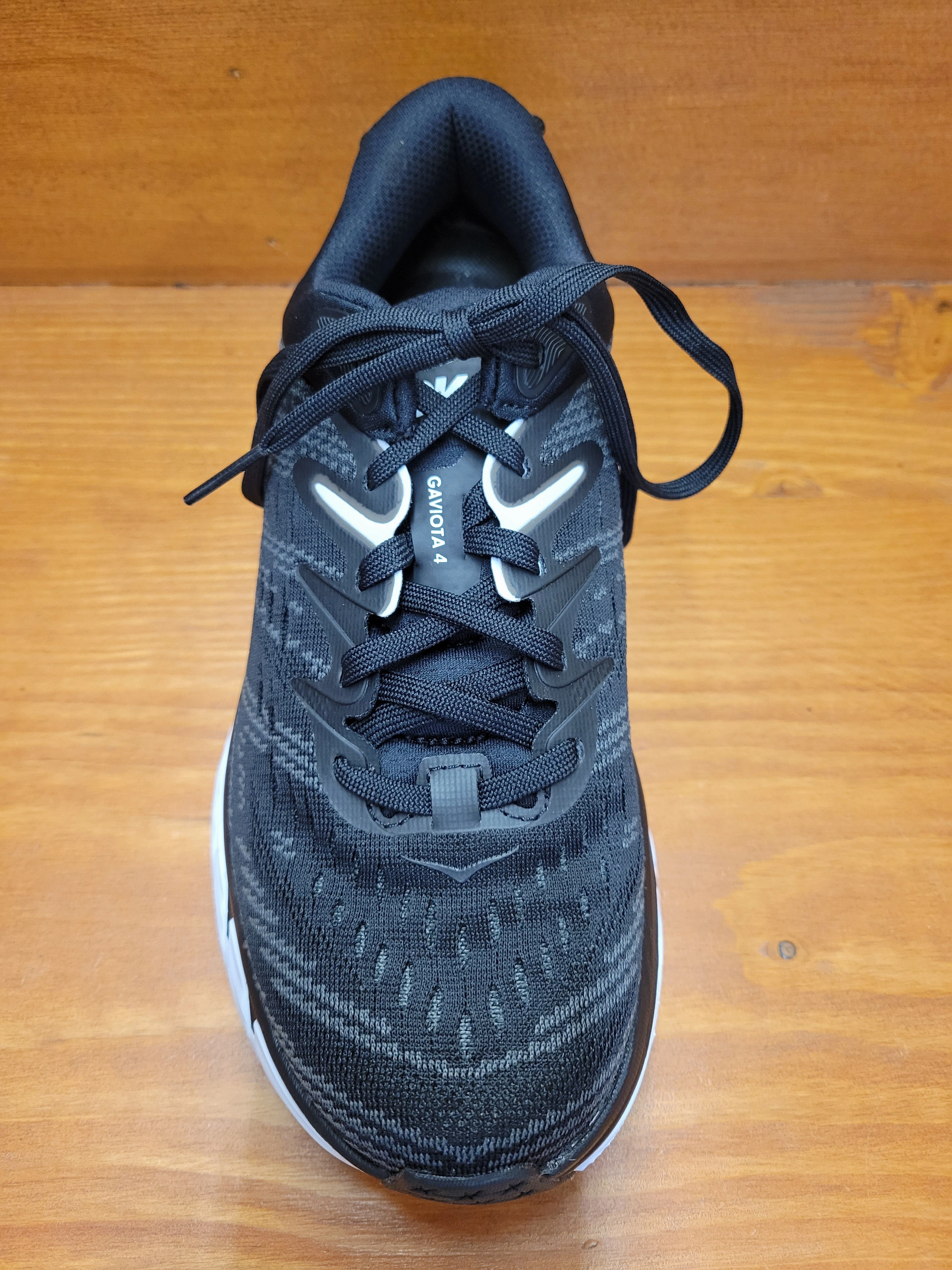 genuine - leather - upper shoes bright - colored shoes Hoka Gaviota 4  Black/White 1123199 BWHT & 1123201 BWHT