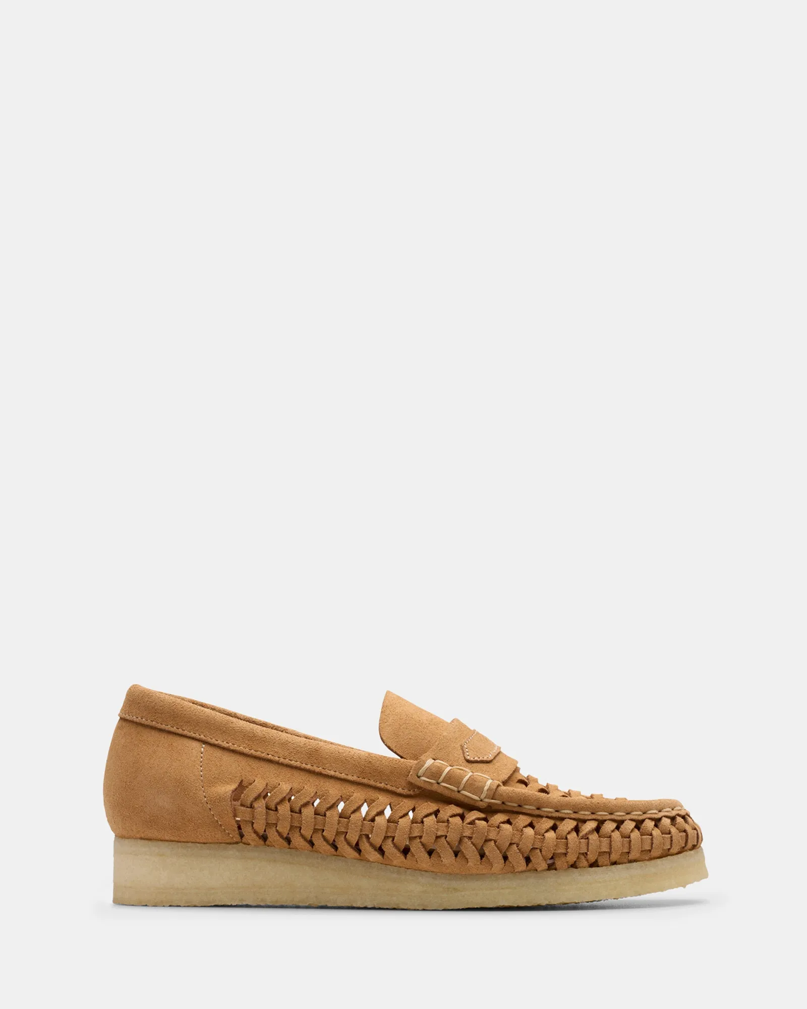 Unisex Appeal Wbloaferweave. (w) Tan Suede