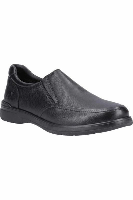 Grab Fit Hush Puppies Matthew Slip on shoe in Black
