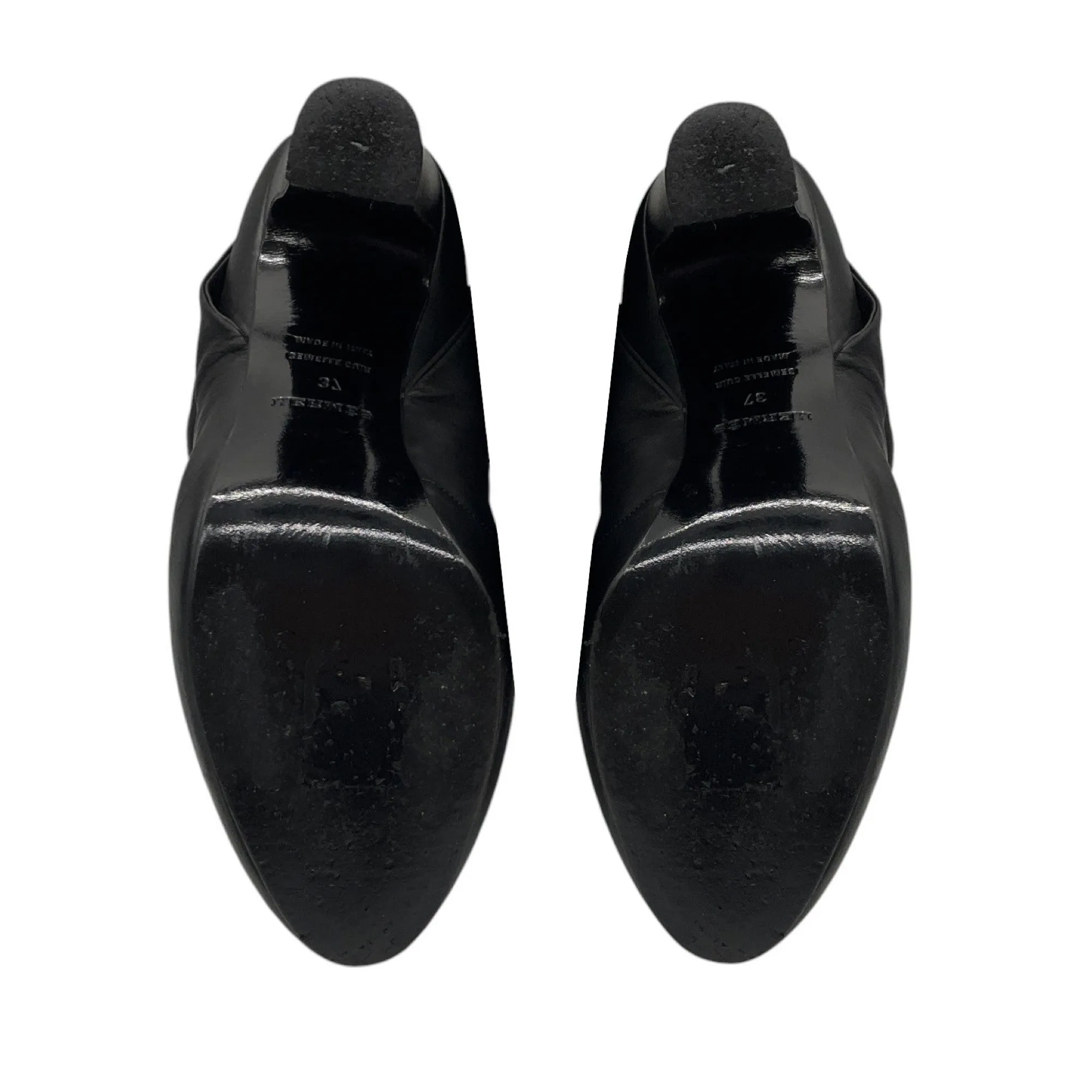 Adidas Shoes Review Hermes Black Leather Wrap Ankle Boots