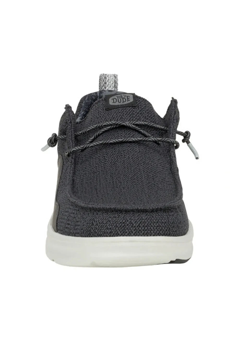 Asics Gt Running Shoes HEYDUDE Mens Hey2O Mesh Shoes in Black/Grey | 43145-0NU